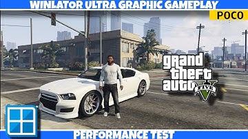 GTA V Ultra Graphic (PC) on ANDROID | Winlator Bionic 2.6.1 | 8sGen3 + 8GB