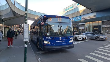 MTA NYCT Bus: 2022 New Flyer XDE40 #9425 on the M5