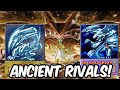 Battle of the ancient rivals exodia vs blueeyes white dragon