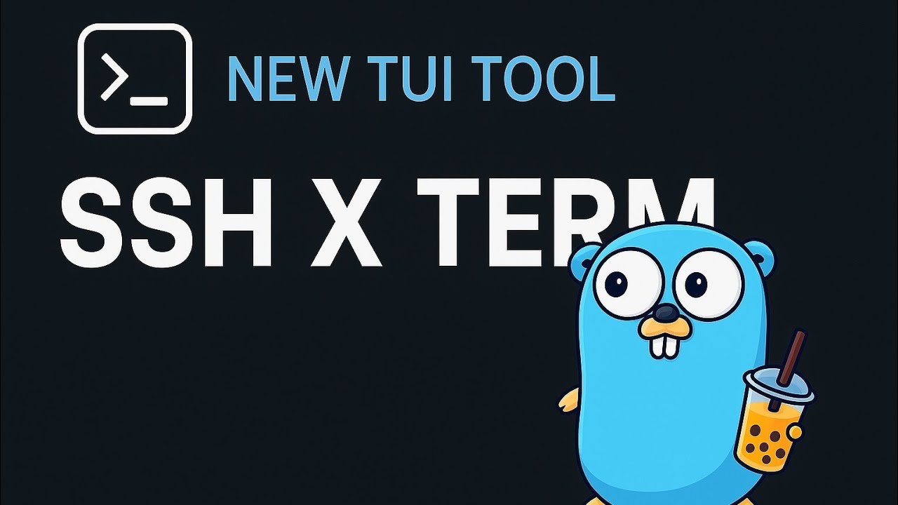 NEW! SSH X TERM - new SSH management tool in your terminal