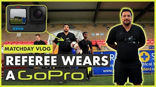 Referee wears a GoPro bodycam