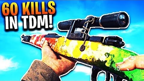 CRAZY WW2 60 KILL TDM GAMEPLAY W/ THE KAR 98K *INSANE* V2 ROCKET GAMEPLAY!  (COD WW2) #TopFrag