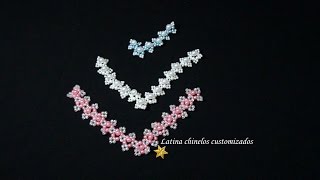 DIY: tira de flor de pÃ©rolas para havaianas 4
