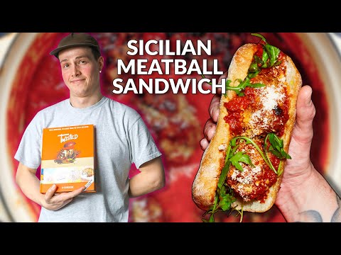 How To Make A Sicilian Meatball Sandwich With Tom  Twisted A Cookbook