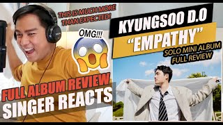 [Full Album] DO (디오) - Empathy (공감) | SINGER REACTION