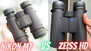 Hai Chiếc Ống Nhòm Zeiss HD vs Nikon M7 Siêu Nét Ae Chọn Con nào Săn Ong Vậy Ae???