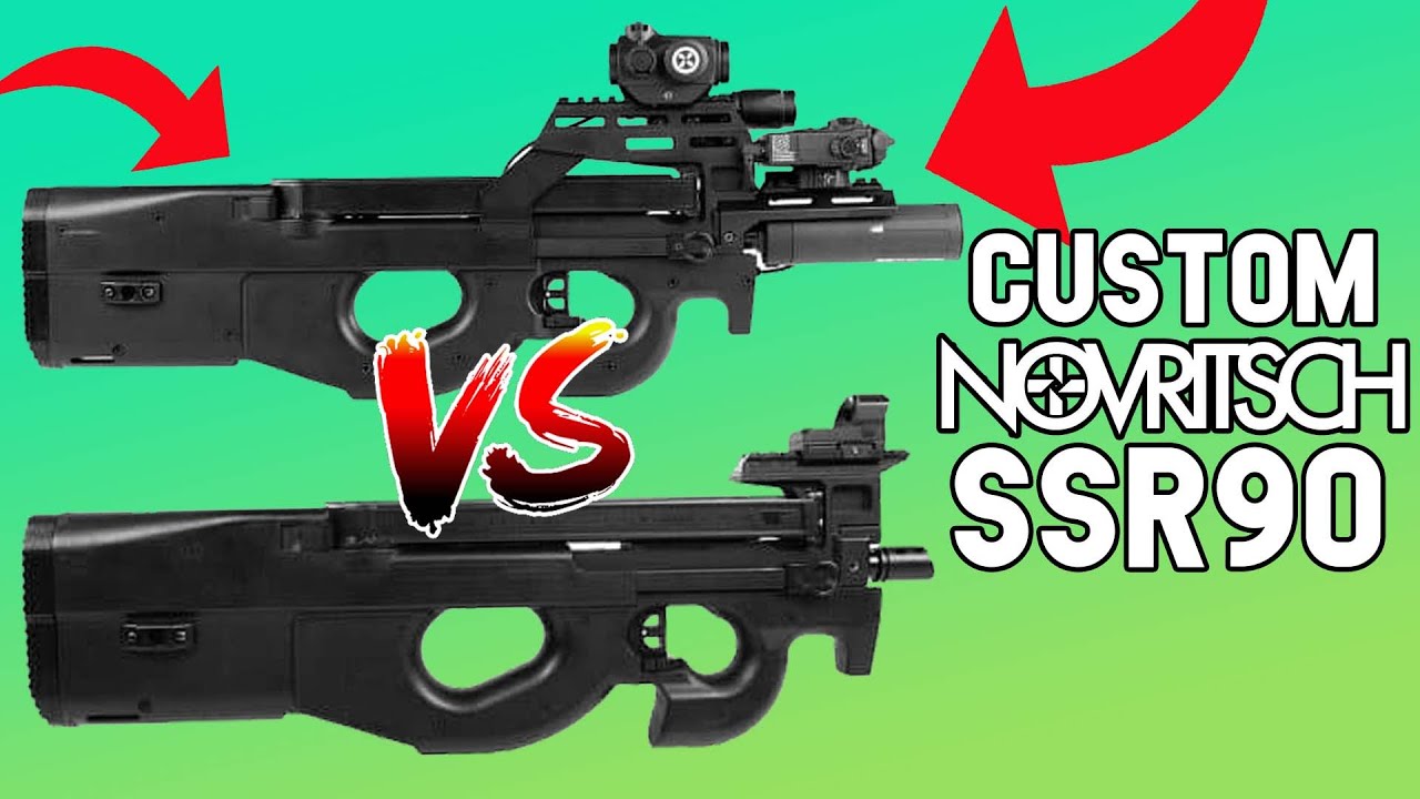 ULTIMATE Custom Airsoft SMG Novritsch SSR90 YouTube