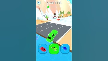 Shape-Shifting 2 GAMEPLAY Level No -1138  Walkthrough - New Update Car Racing #Shorts #ShapeShifting