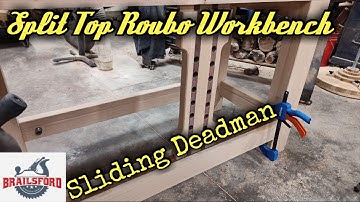Perfect Sliding Deadman for Your Roubo Workbench #brailsfordwoodworks #rouboworkbench
