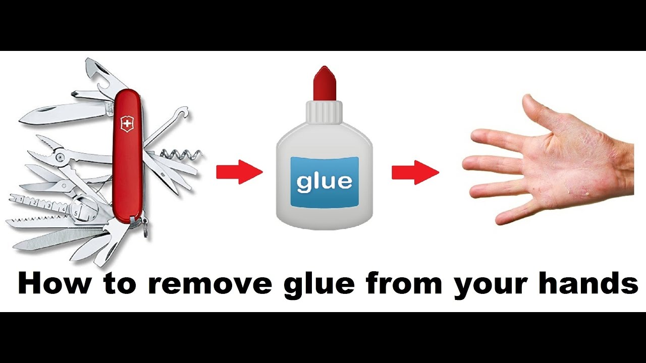 victorinox hack (92)how to remove glue from your hands YouTube