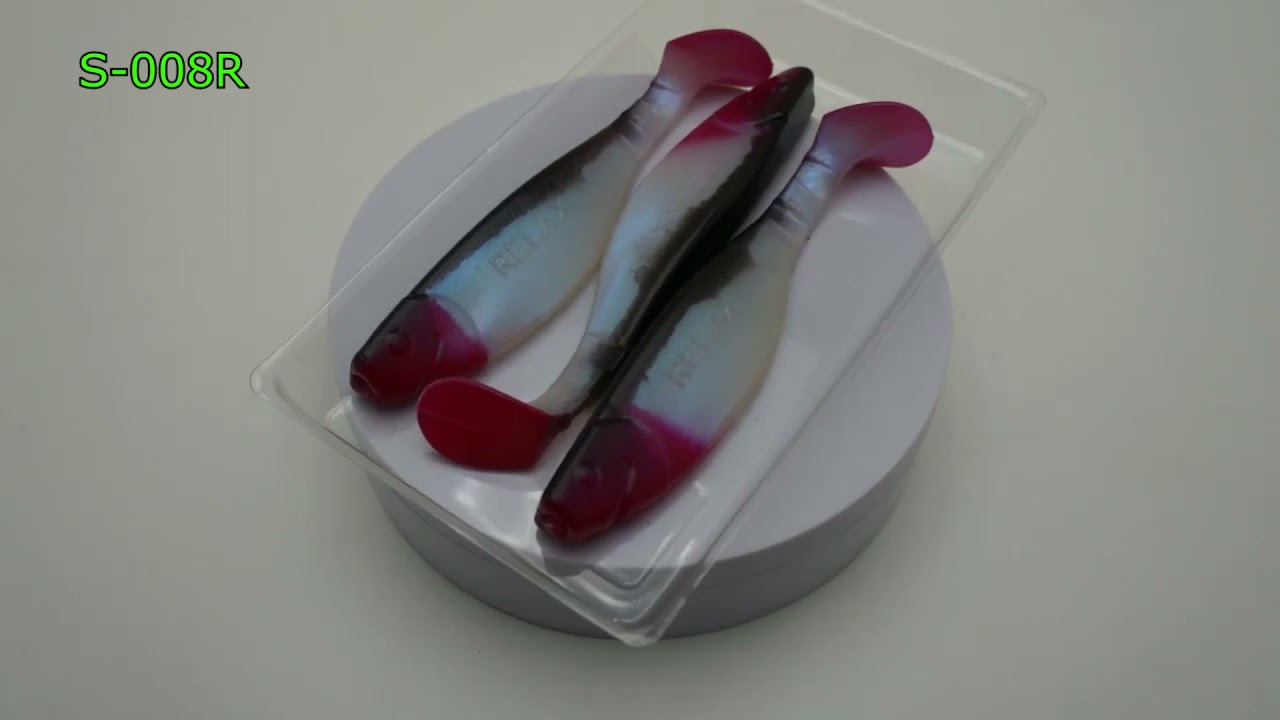 Мягкая приманка Риппер Relax Kopyto 5"-12,5 см. цвет S-008R