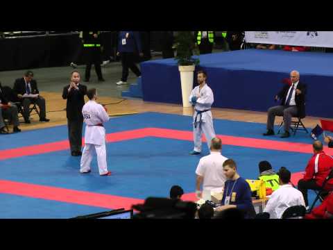 WKF 2010-10-28 -67 kg USA Mertel [7] - WAL Reynolds [1].MTS