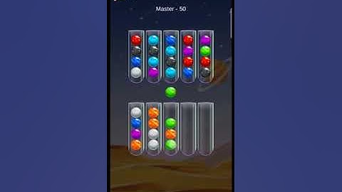Golden Bubble Sort Master Level 50 (gameplay walkthrough)