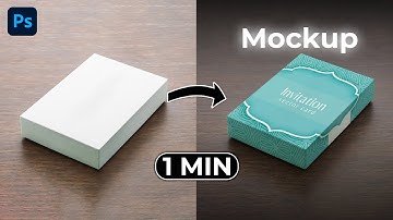 Easily Create Box Mockup Photoshop Tutorial