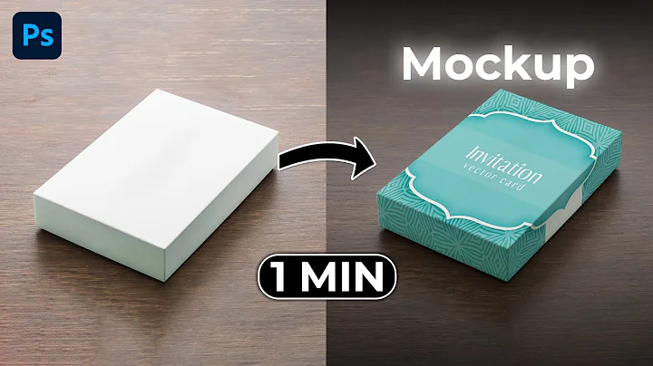 Easily Create Box Mockup Photoshop Tutorial