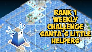 Rank 1,Weekly Challenge:Santa's little helpers