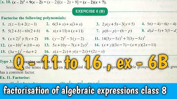 questions - 11 to 18 | exercise - 6B class 8th maths | S chand maths | composite maths