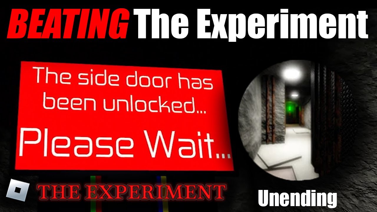 How to BEAT The Experiment (Roblox's The Experiment) - YouTube