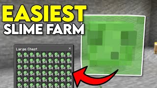 Easiest Way To Get Slime Minecraft Bedrock 1.20