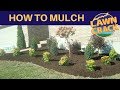 How To Put Mulch Down In Flower Bed
