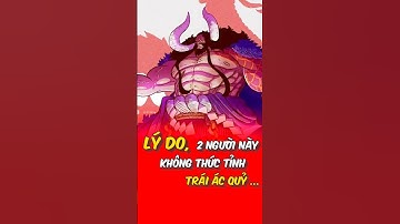 Lý do Kaidou & Râu Trắng không thể thức tỉnh trái ác quỷ #onepiece #anime #kaidou