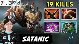 Satanic Lifestealer Safelane19 Kills - The International 2025 Dota 2 Patch 7.39D Pro Player Gameplay