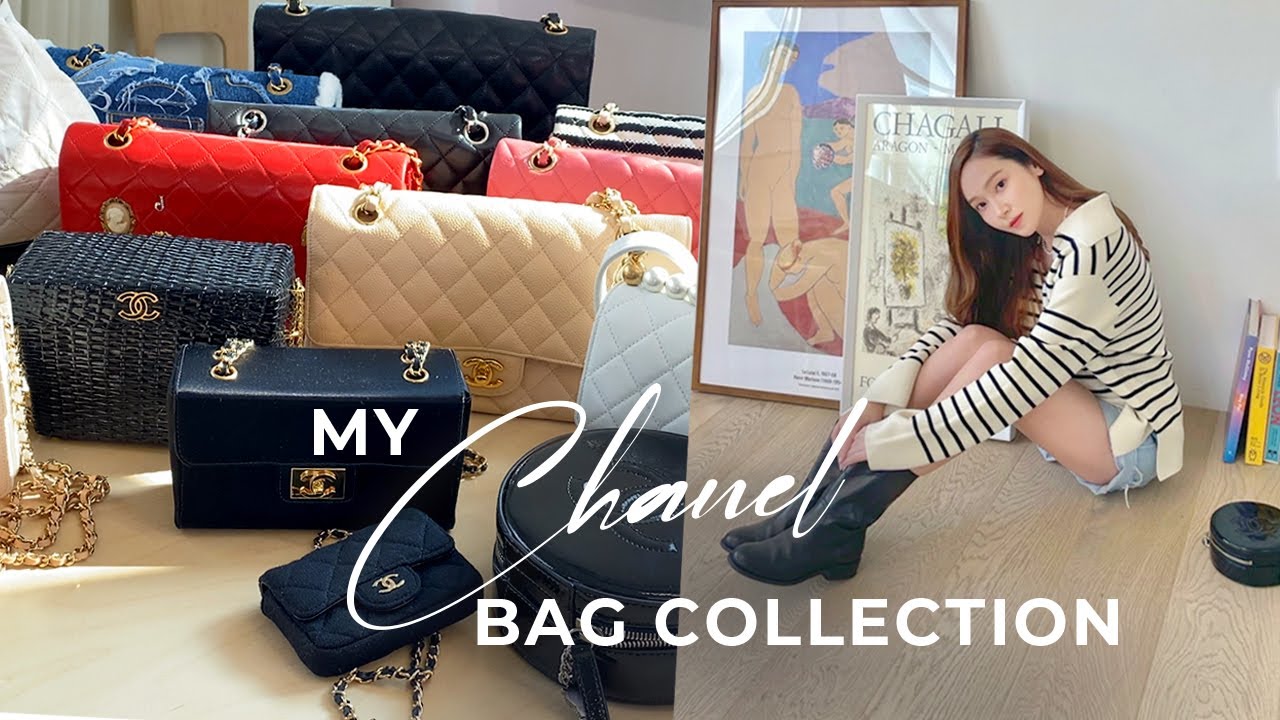 Chanel Bags I Collected Over The Years👜🖤 - YouTube