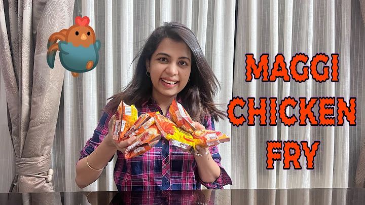 Special Maggi Chicken Fry | Diya Krishna | New Recipe