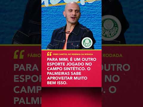 Olha o que o Fábio Santos falou sobre gramado sintético #shorts