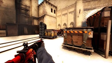How to hold A site Mirage (CS:GO M4A4 Ace)