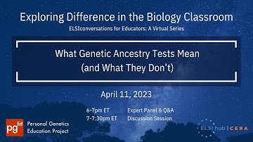 Exploring Difference in the Biology Classroom - Genetic Ancestry Testing