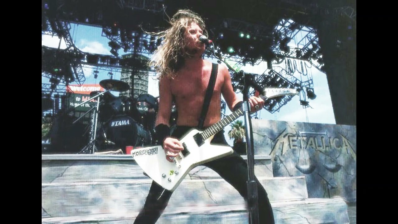 1988 James Hetfield - All Nightmare Long (AJFA Mix & AI Metallica Cover)