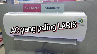 REVIEW AC PALING LARIS DI TOKO ‼️ SHARP AC A5ZEY ‼️ MURAH DINGIN ‼️