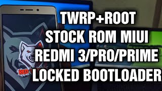 Install TWRP, Fix 4G dan ROOT Redmi 3/Pro/Prime (Ido) tanpa UBL
