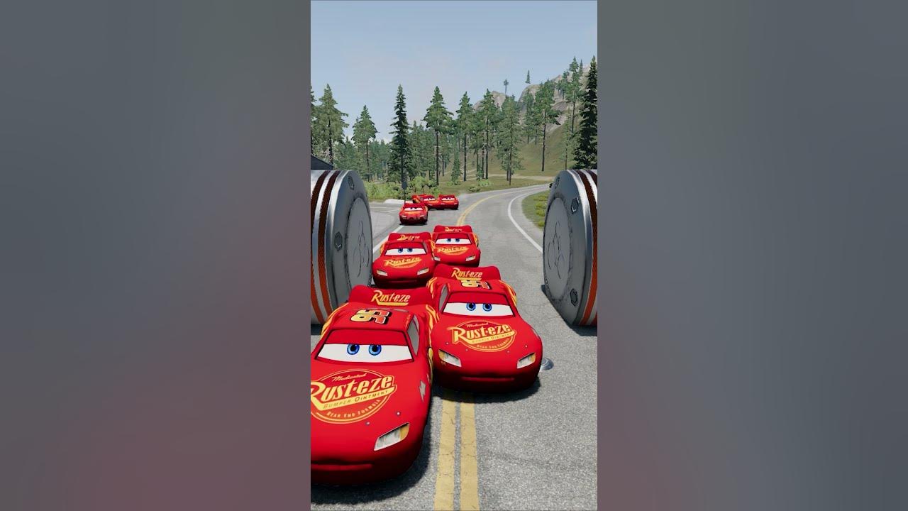 McQueen Bollard Crush – BeamNG.drive