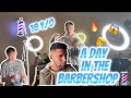 A Day in the BARBERSHOP with High SCHOOL Barber!💈
