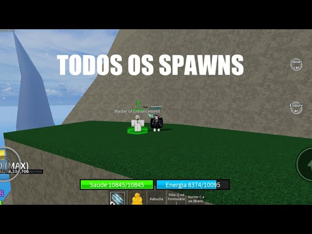 INCRÍVEL!!! TODOS SPAWN DE FRUTAS BLOX FRUITS- SEA 2 