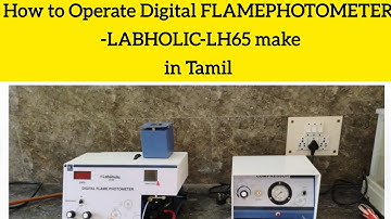 Digital Flame photometer Installation & Demo || Labholic -LH65 || STAR LAB TECHNOLOGIES||