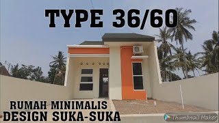 Design Rumah Minimalis Type 36 60 Kpr Syariah Zahwa Residence Kota Banjar Youtube