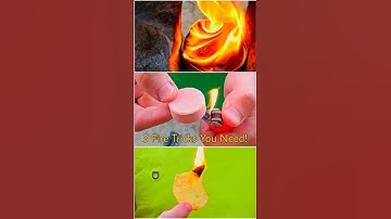3 Genius Fire-Making Hacks You NEED to Know