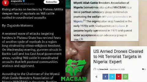 STATE POLICE: MIYETTI ALLAH BEG TINUBU THAT STATE POLICE WILL DESTROY FULANI' BUSINESS OF COW GRAZIN