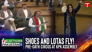 Chaos and Oaths: Turmoil Delays KP Assembly Session