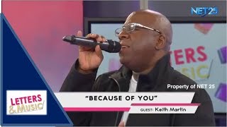 Keith Martin  Because Of You net25 Letters And 