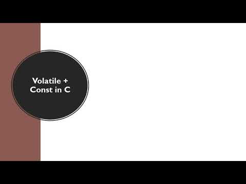 Combining volatile with