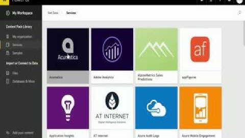 Power BI Integration in MYOB Advanced