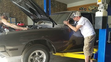 1971 Dodge Dart with 440 engine - first startup with new 280/480 cam and 3,500 stall