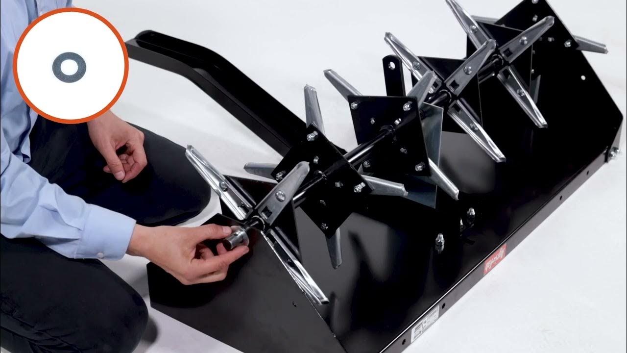 03 AgriFab 40" Plug Aerator [4505183FRCA] YouTube