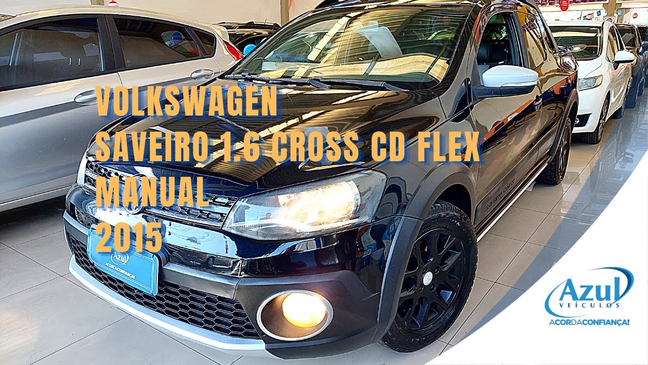 VOLKSWAGEN SAVEIRO CROSS 1.6 T.FLEX 16V CD 2015 - 1217814716