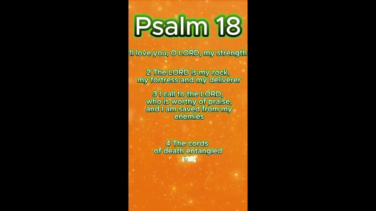 Psalm 18 1 4 YouTube Psalm 18 1 4 YouTube