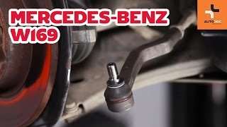 Comment changer Rotule De Direction MERCEDES-BENZ A-CLASS (W169) - video gratuit en ligne